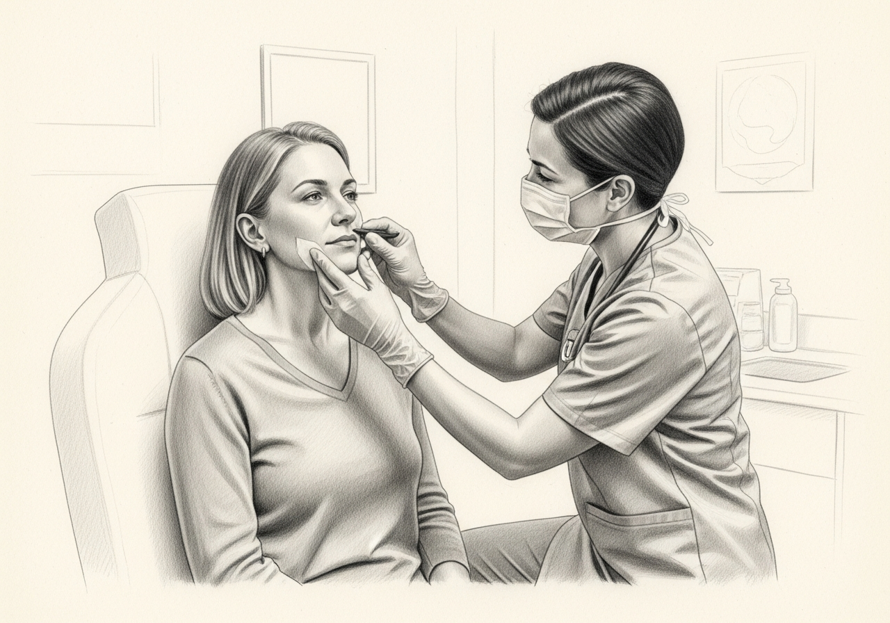 Facial Plastics and Reconstructive Surgery illustration